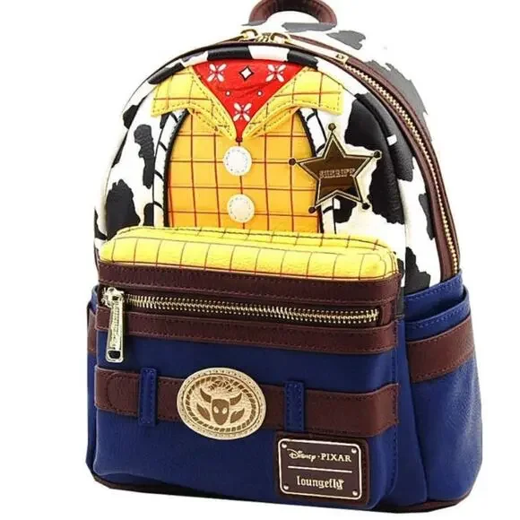 Loungefly Disney Parks PIXAR Toy Story Woody Cosplay Mini Backpack - Picture 1 of 9